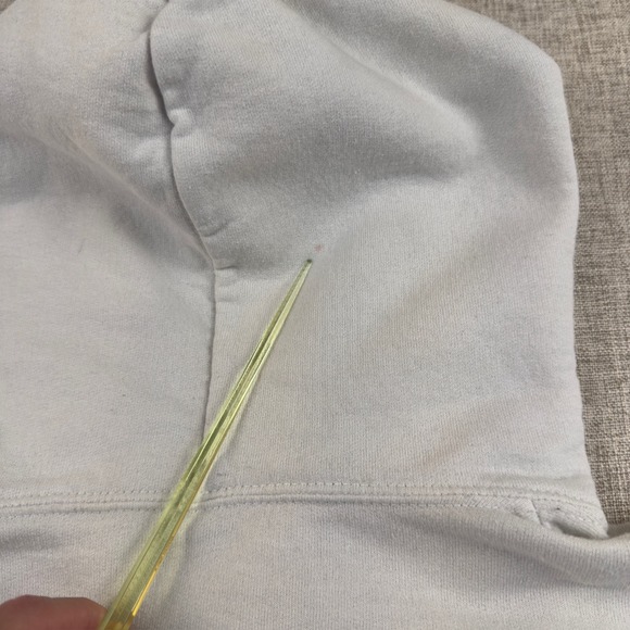 Vintage Space Jam Looney Tunes Hoodie White Cartoon Movie Pullover Men's S - Picture 16 of 16